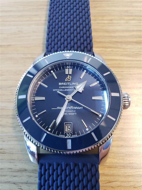 replica breitling superocean heritage blue|breitling superocean heritage 2 42mm.